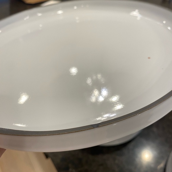 Revol France Rimmed Modern Dinner Plates set of 11 - Picture 11 of 11